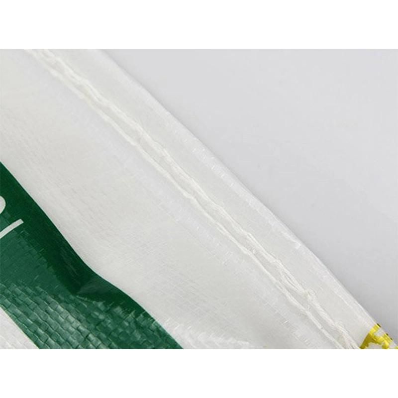 10kg Rice Industrial PP Woven Packaging Bag with Plastic Handle