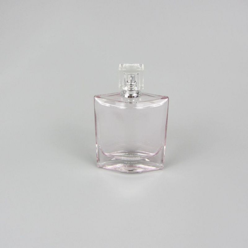 Design Perfume Glass Bottles with Crimp Lid