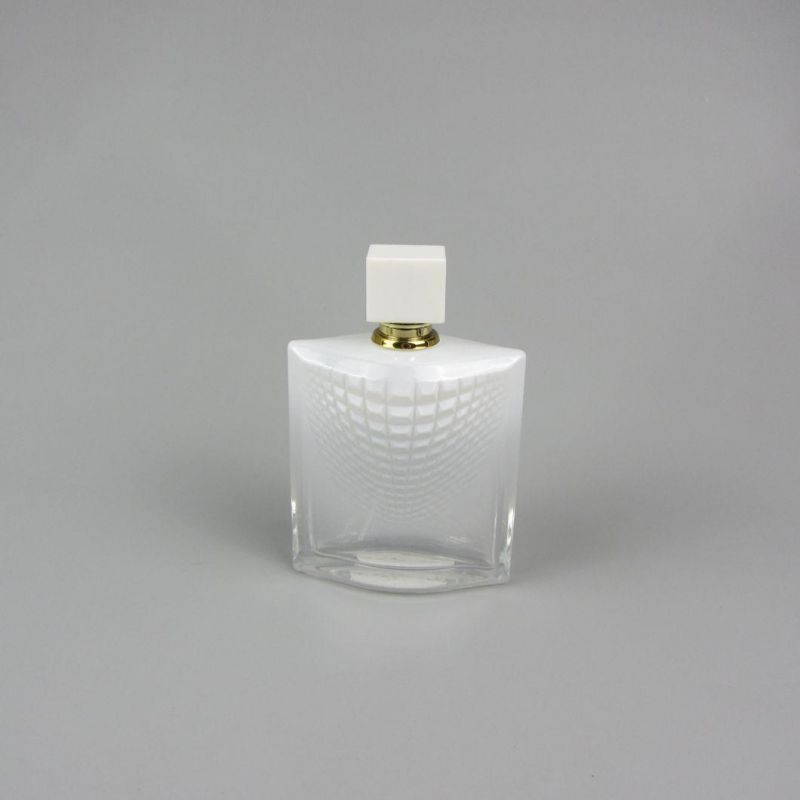 Luxury Unique Perfume Bottles Rectangle Bottle Perfume Glass Bottles 100ml