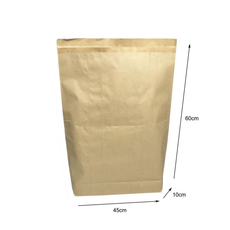 5kg 10kg Food Additive Automatic Sealing Kraft Paper Package Bag