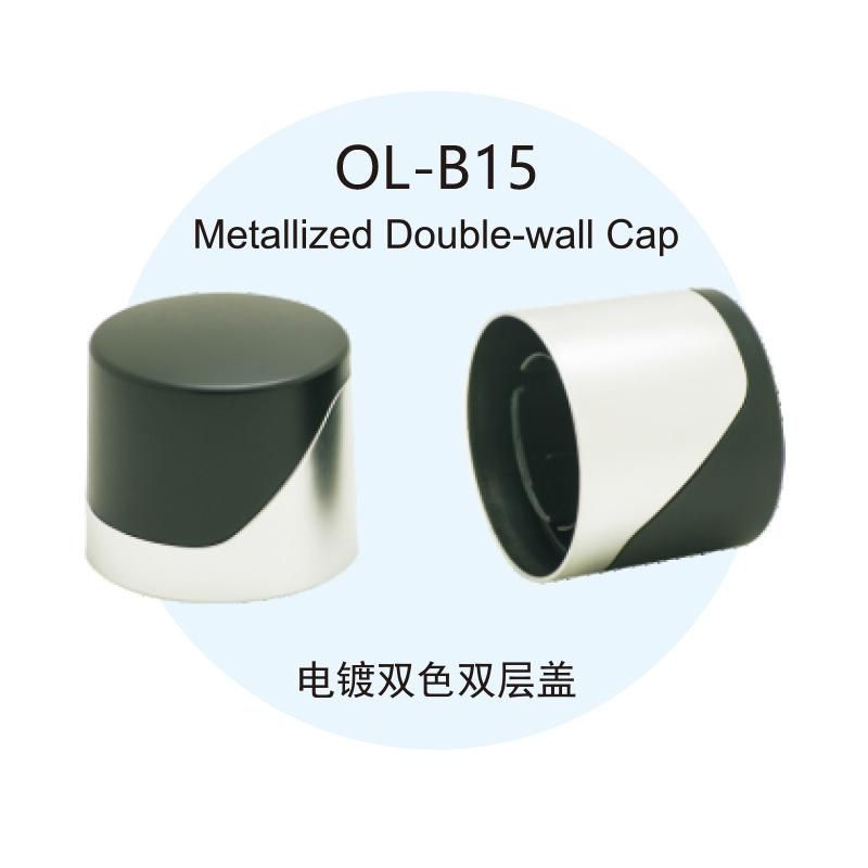 50/53mm Plastic Cosmetic Packaging Cap Tin Can Aluminum Can Caps for Aerosol Cans