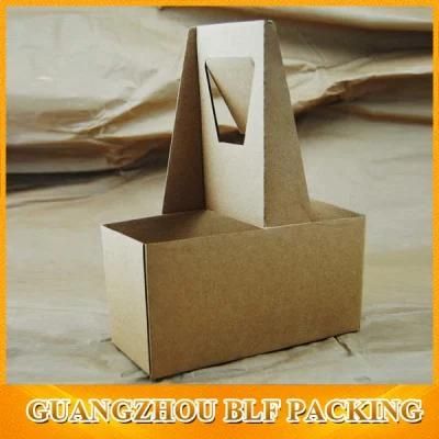 Brown Kraft Paper Cup Holder Box (BLF-PBO370)