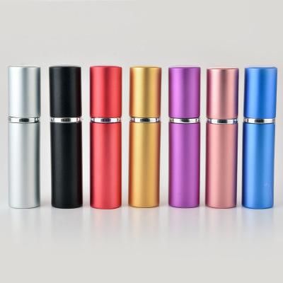 5ml Top Quality Perfume Bottle Mini Metal Sprayer Refillable Aluminum Perfume Atomizer Travel Size