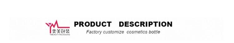 75g, 80g PETG Plastic Cosmetics Cream Jar for Cosmetics Skin Massage Cream Container