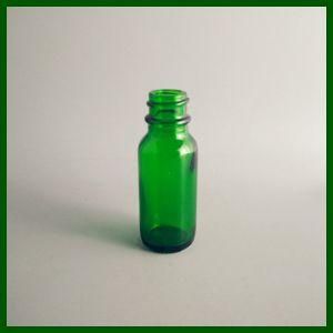 15ml Green Boston Round Glass Bottle for Essential Oil