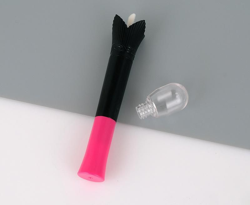 Wholesale Unique Double-End Pink Color Cosmetic Packaging Lip Gloss Lip Gloss Tube for Packaging