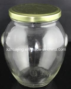 450ml 16oz Little Ear Glass Mason Jar