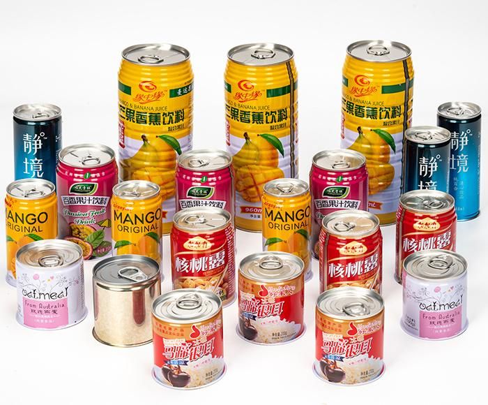 691# Empty Metal Tin Can for Flower Seeds