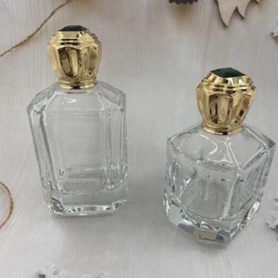 Hot Sale 100ml Luxury Glass Clear Spray Perfume Bottles Cosmetic Packaging Bottle