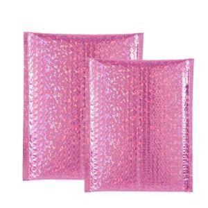 Padded Envelopes Shipping Shockproof Waterproof Express Packaging Bags Custom Poly Pink Bubble Mailers