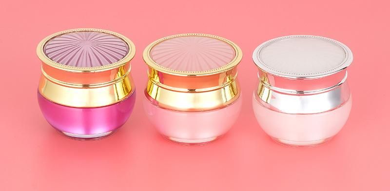 5g 10g Luxury Plastic Cream Jar for Cosmetic