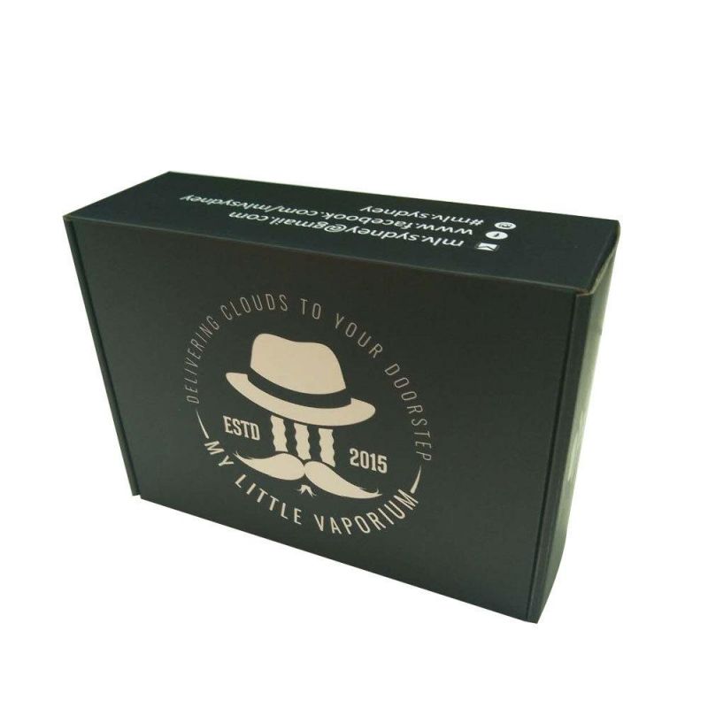 Custom Printing Paper Black Boxes for Cheap Packing