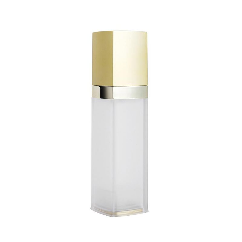 50ml 60ml Square Cosmetic Acrylic Airless Bottle