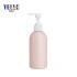 250ml Pink Shower Lotion Bottles Hand Sanitizer Dispenser Pump Containers