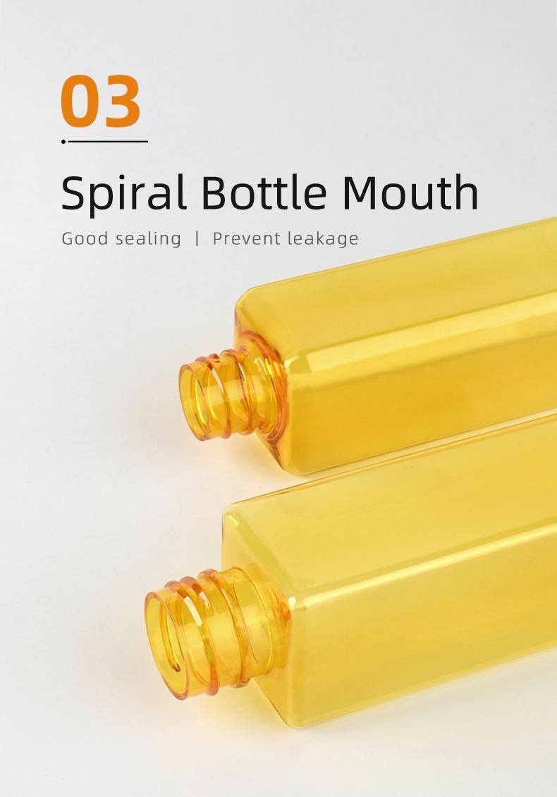 Square Plastic Bottle/Spray Bottle 100ml (ZY01-C028)