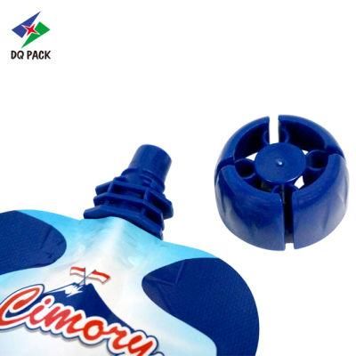 Dq Pack Customized Printing Packaging Pouch with Mushroom Cap Spout Pouch Wholesale