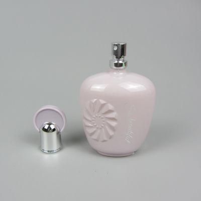 Custom Logo Perfume Glass Spray Bottles 100ml with Plastic Cap