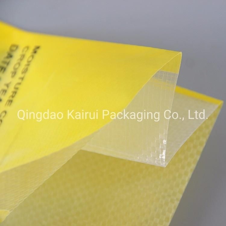 100% New Material BOPP Laminated Woven Wheat Flour Rice Plastic Bag