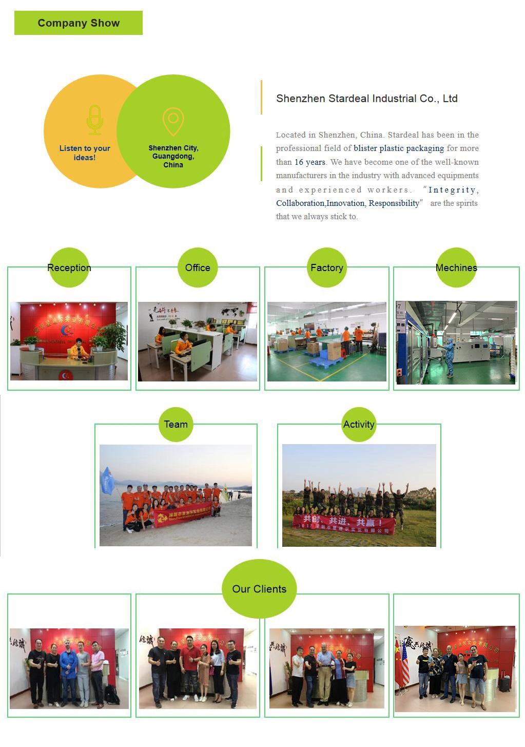 Thermoforming Plastic Packaging Flocking Tray