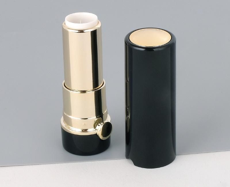Manufacturer Price Empty Custom Round Black Makeup Containers Lipstick Tube for Lipstick Packaging