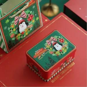 Pack Mini Iron Tin Box Jewelry Cards Coin Storage Rectangular Case