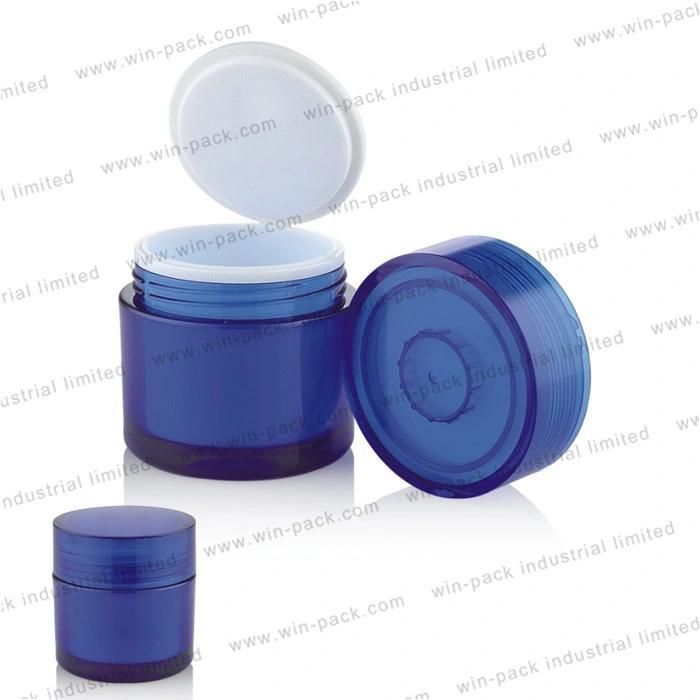 Winpack Top Sale Fancy Painted Acrylic Jar for Cosmetic Cream Skincare Packing