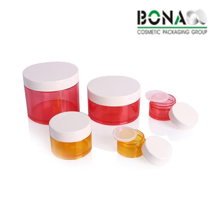 Top Selling 5g 10g 15g 20g 30g 50g 100g 150g 200g 250g Clear PETG Plastic Cream Jar