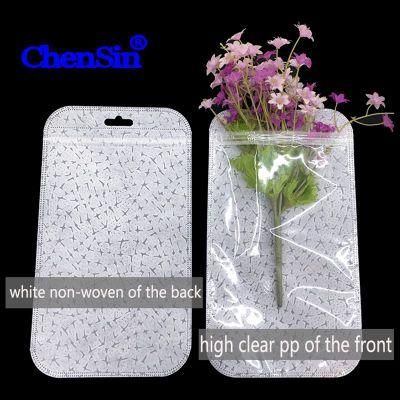 Magic Color Plastic Bag Clear Packaging Brush Set Zipper Bag