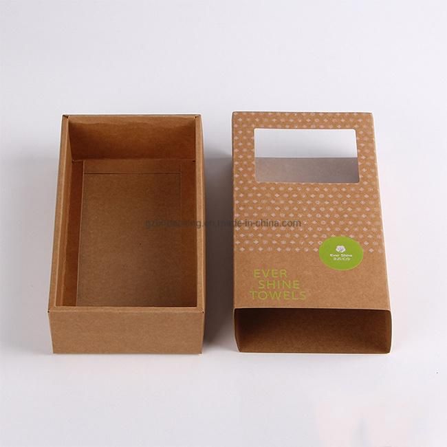 Brown Kraft Window Paper Box