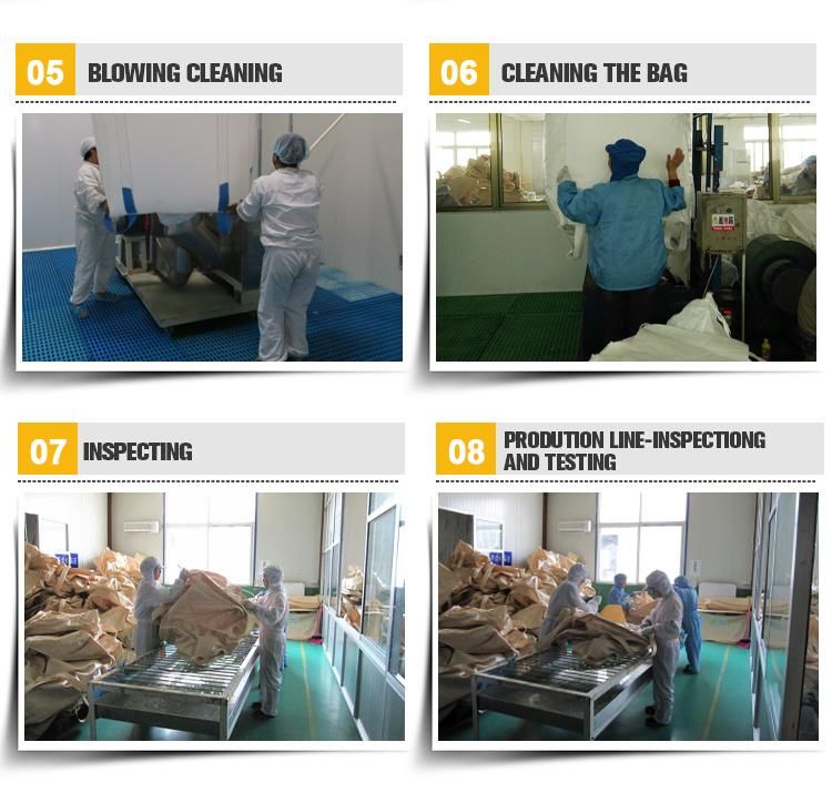 Wholesale Customization Factory 4-Panel Baffle Coating PP Sack Jumbo Bag PP Bulk Bag Baffle Bags