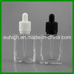 30ml Empty Square E-Juice Dropper Glass Bottle