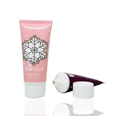 Empty Glossy Matte White Black Soft Cosmetic Lotion Squeeze Tube