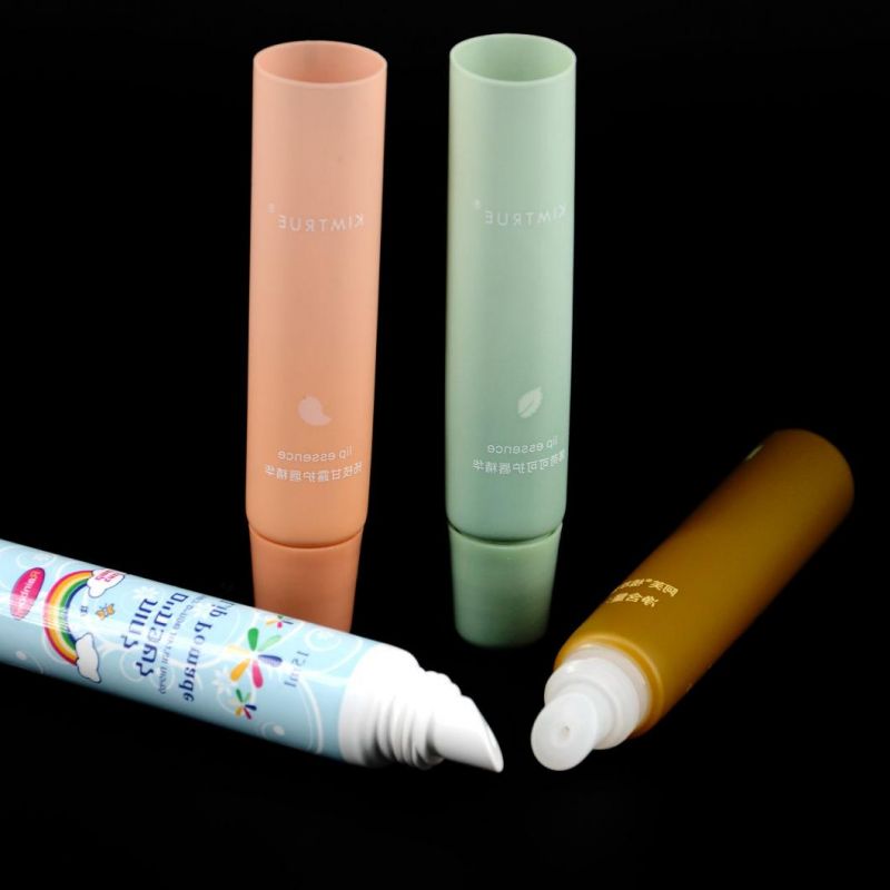 Customized Personalized Empty Round Tubes Lip Gloss Tubes Lipstick Tube Cosmetic Packaging