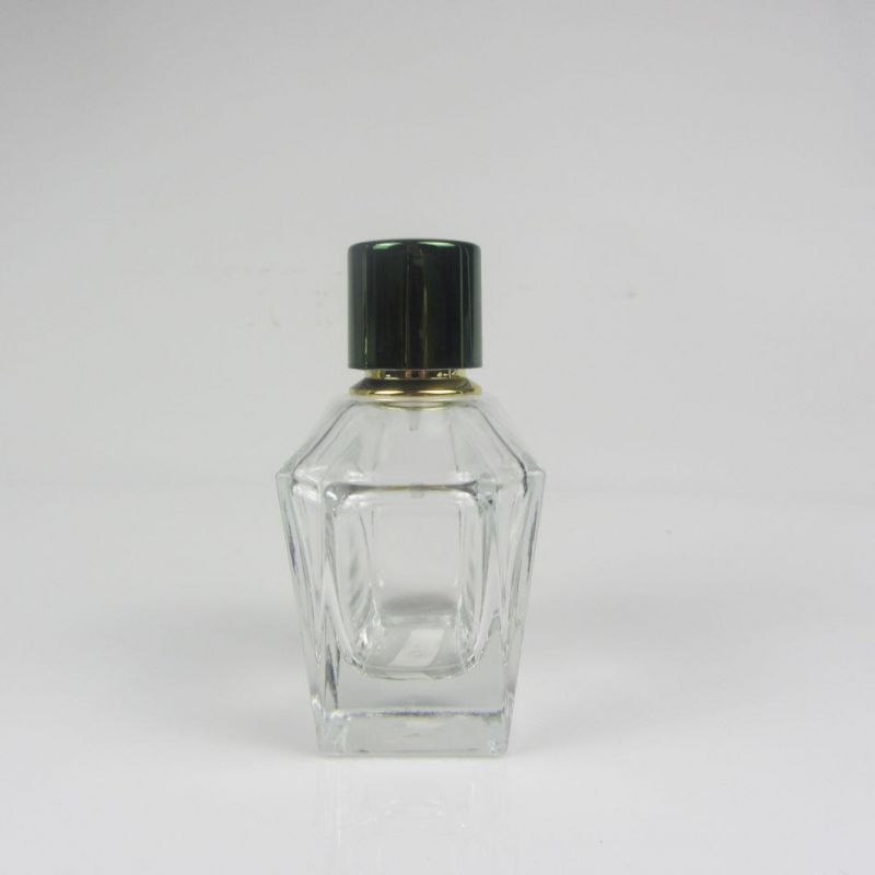 Good Quality Clear Classic Style 30/50/100ml Refillable Glass Perfume Bottle