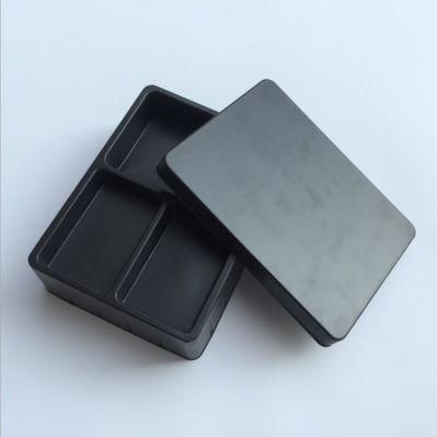 PCB Blister Packaging ESD Antistatic Disposable Plastic Black PS Tray