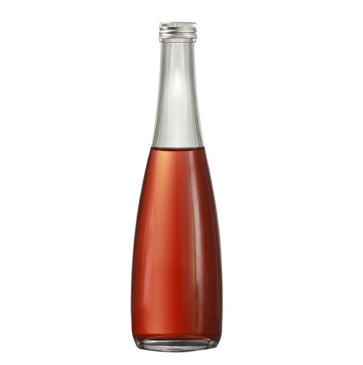 Glass Bottle with Screw Cap for Juice Bererage Packaging