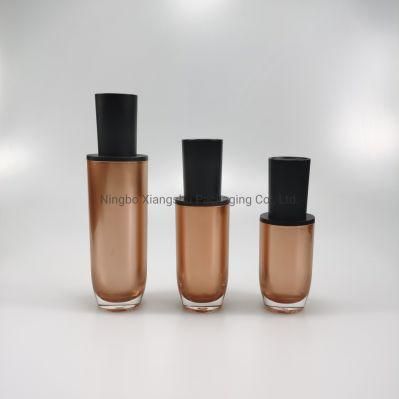 30ml Square Acrylic Bottle Wholesaler Luxury Cosmetic Lotion Pump Bottle