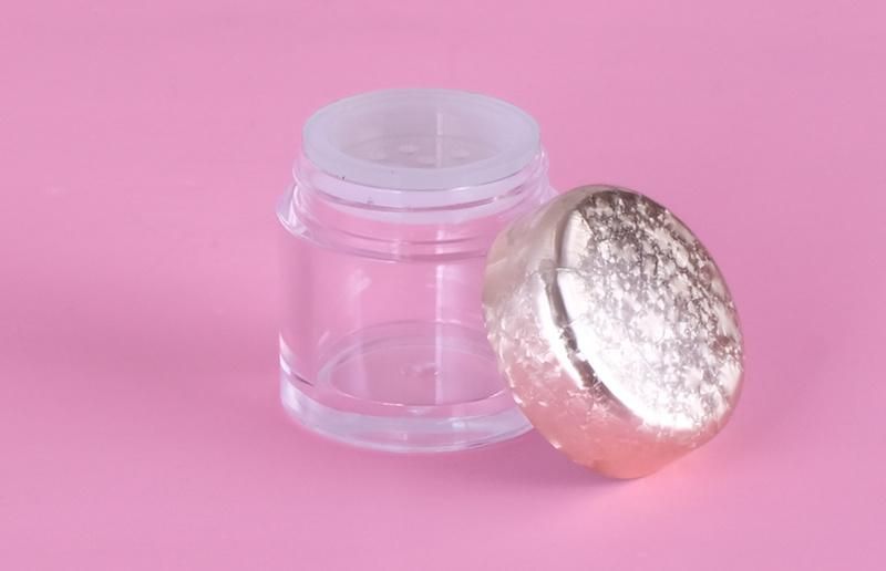 China Supply Empty Plastic Transparent Loose Powder Box for Loose Powder Acrylic Powder