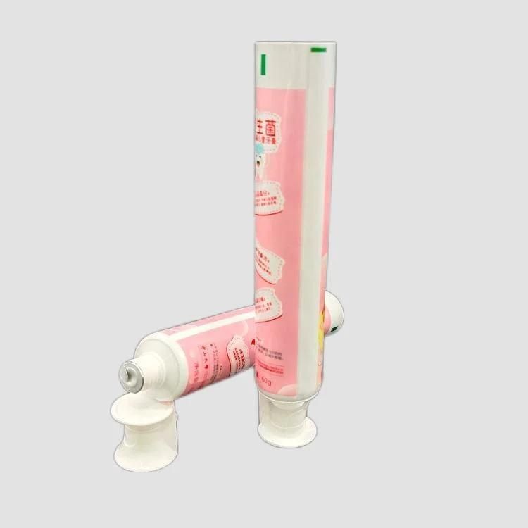 Custom Printing Plastic Empty Facial Cleanser Tube Flip Top Lid Cosmetic Tube Package