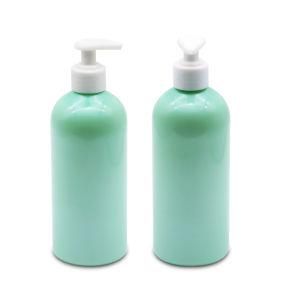 Hot Custom Color Pet Boston Round Lotion Shampoo Bottle Cosmetic Pump Plastic Bottles 500ml