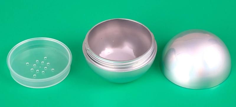 Wholesale Profession Custom Empty Round Plastic Jar Loose Powder Packaging Case