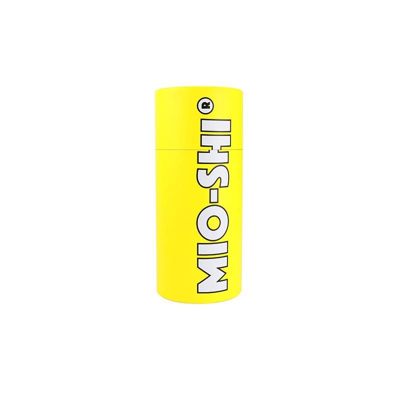 Large Diameter Size 25*28cm Bright Yellow Custom Cylinder Paper Tube Box