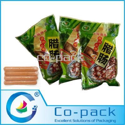 Vacuum High Barrier Packing Bag for Sausage Packaigng