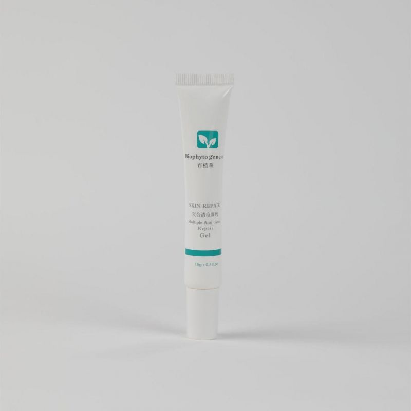 Soft Eye Cream Tube with Two-Layer Lid for Cosmetic Gel OEM