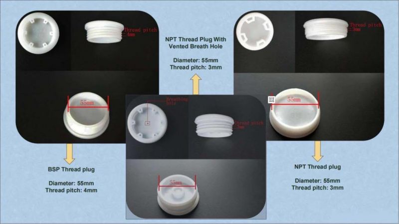 Plastic Bungs Plugs for 200L Drums