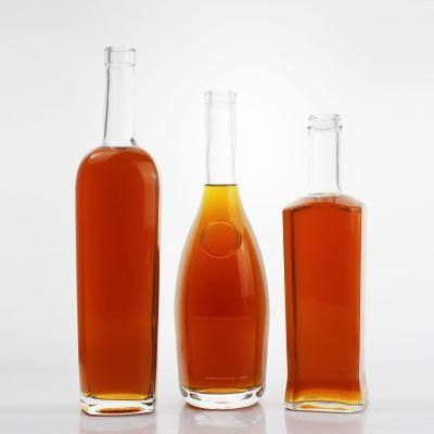 China Factory 100ml Aroma Vodka Glass Bottle Spirits Can Be ODM 250ml and Small Glass Bottle