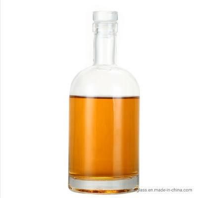 200ml Crystal Glass Glass Liquor Bottles with T-Top Polymer Lids