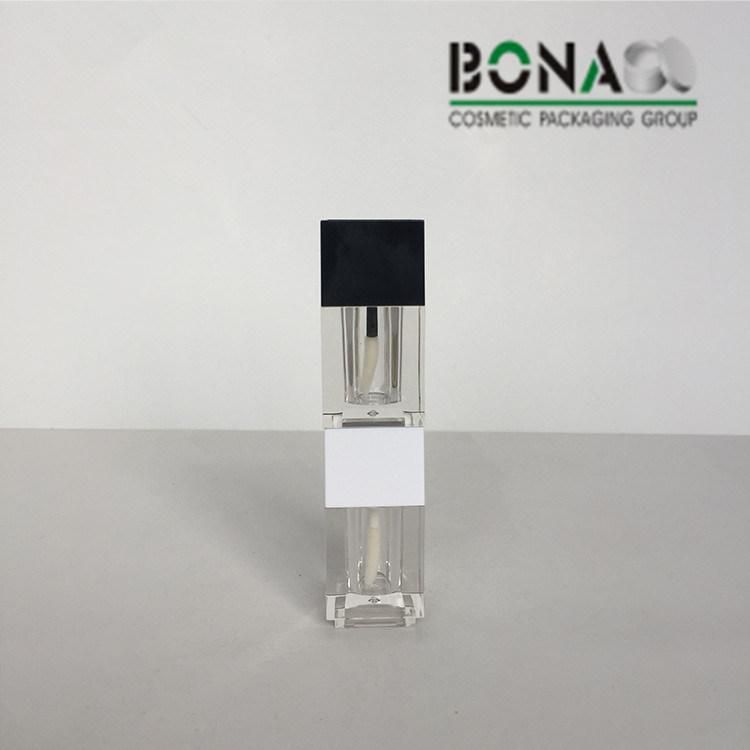 Factory Price Square 4ml Lip Gloss Bottle with Square Lid