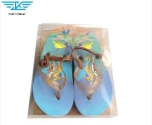 Colored Custom Recyclable PP PVC Pet Plastic Folding Shoe Box