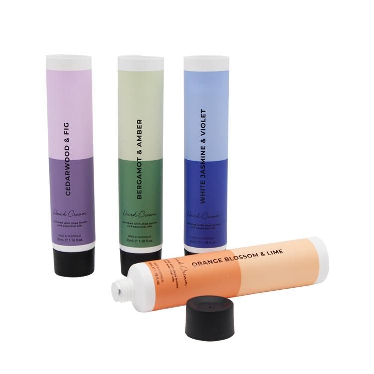 Customized Cosmetic Packaging Set 35ml Hand Cream Tubes